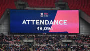 The Women's FA Cup final attracted a record crowd