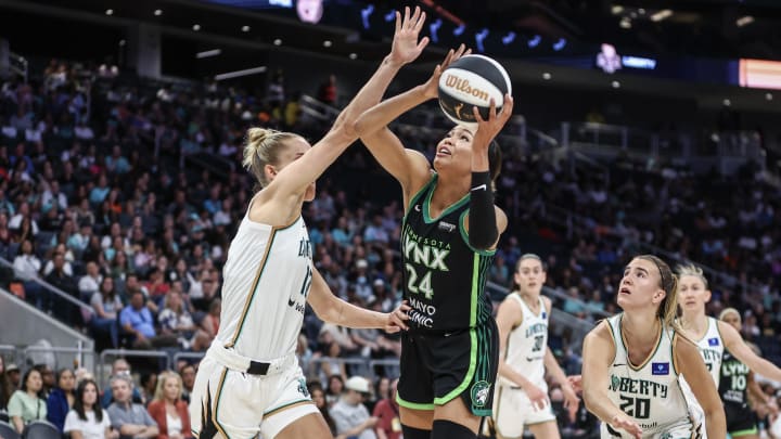 Minnesota Lynx forward Napheesa Collier. Minnesota Lynx forward Napheesa Collier.