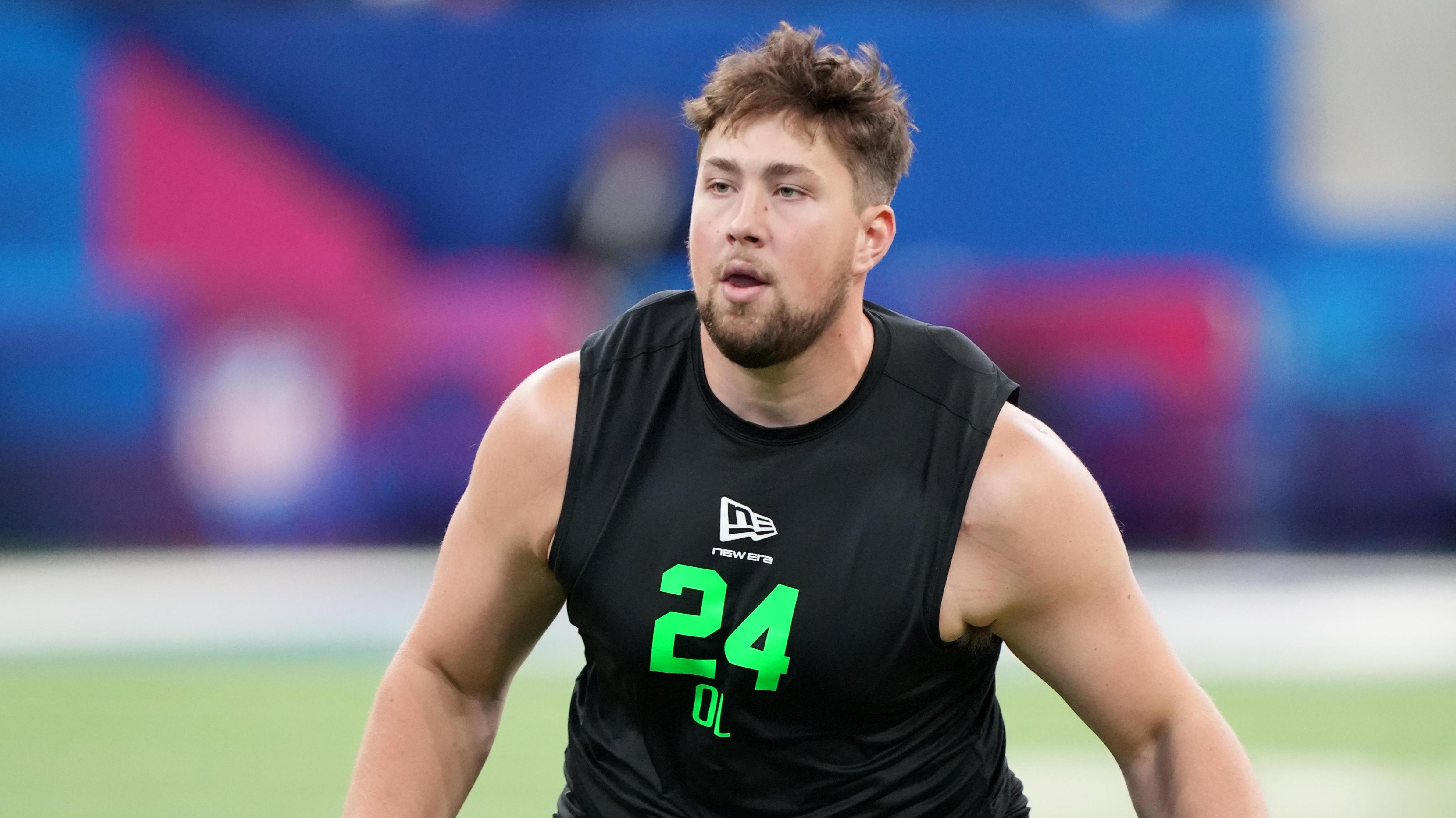 The NFL combine just swung the door wide open for Monroe Freeling to fly up  draft boards