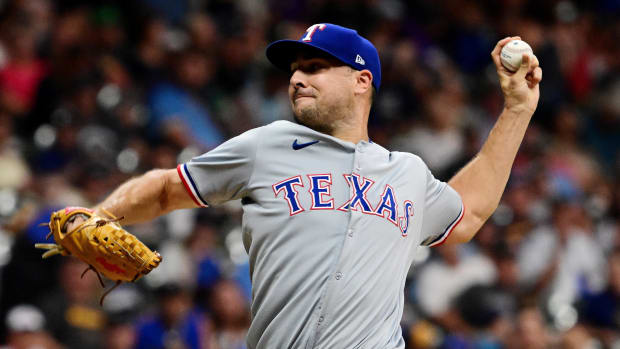 Rangers left-hander Brock Burke was designated for assignment before Sunday's series finale against the Yankees.