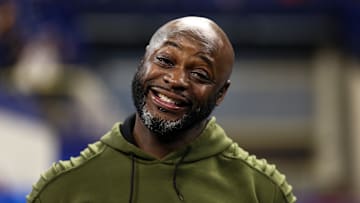 Colts' Reggie Wayne at the NFL Combine