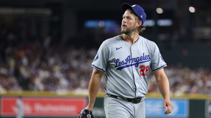 Clayton Kershaw fue colocado en la lista de lesionados 