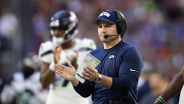 Seattle Seahawks head coach Mike Macdonald