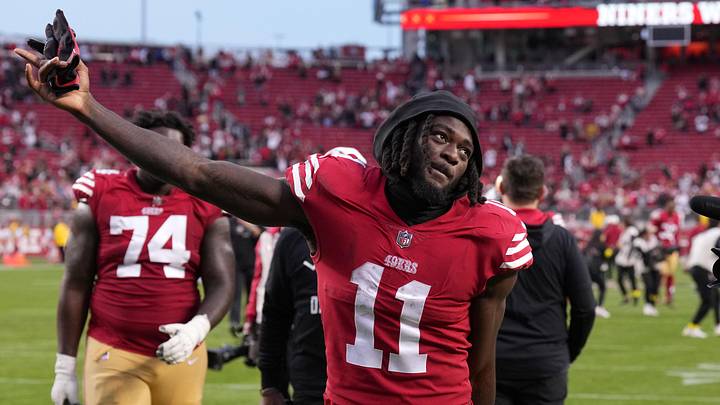 San Francisco 49ers wide receiver Brandon Aiyuk (11)