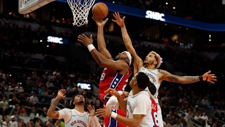 Philadelphia 76ers v San Antonio Spurs