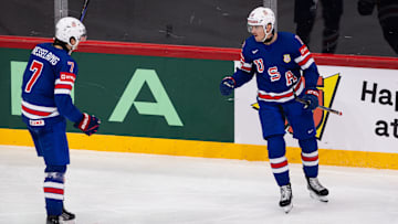 USA v Finland - 2025 IIHF Ice Hockey World Championship - Shane Pinto