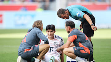 Kim Min-jae musste angeschlagen ausgewechselt werden