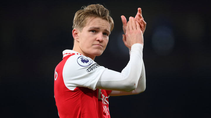 Odegaard's Arsenal lead the Premier League table