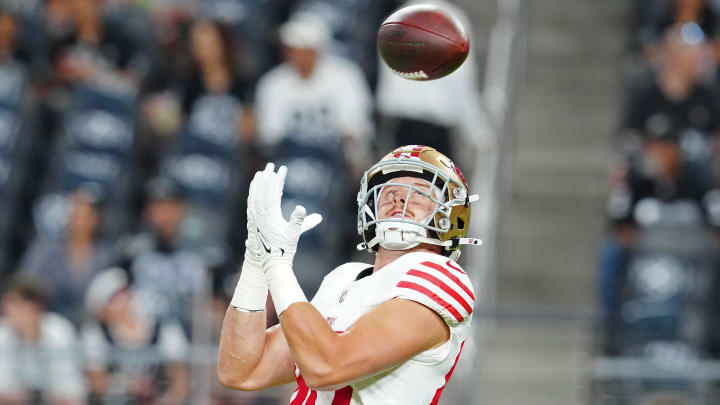 San Francisco 49ers tight end Jake Tonges 