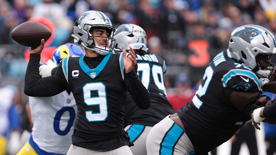 Carolina Panthers quarterback Bryce Young