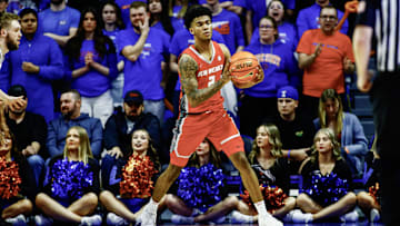 New Mexico Lobos guard Donovan Dent.