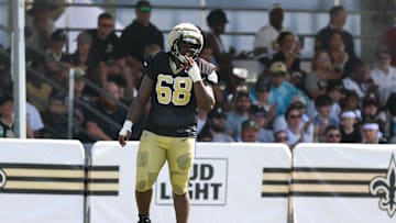 New Orleans Saints guard Torricelli Simpkins III 