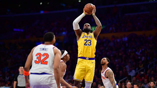 LeBron James Knick