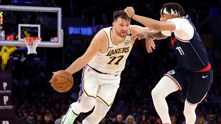 Doncic had 29 points to emerge victorious in the battle of Los Angeles