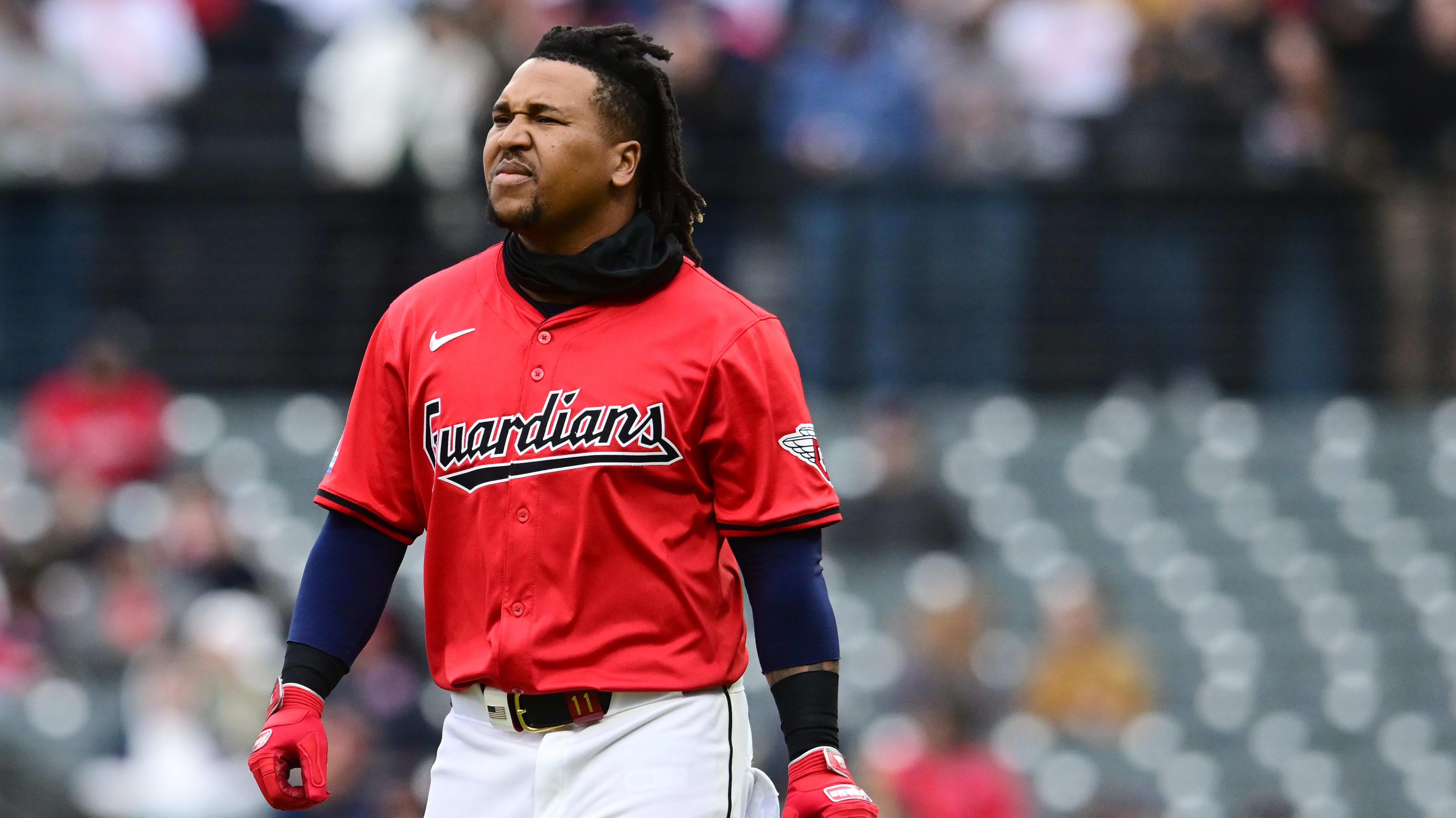 Cleveland Guardians third baseman José Ramirez has yet to play in Atlanta's Truist Park in his major league career. 