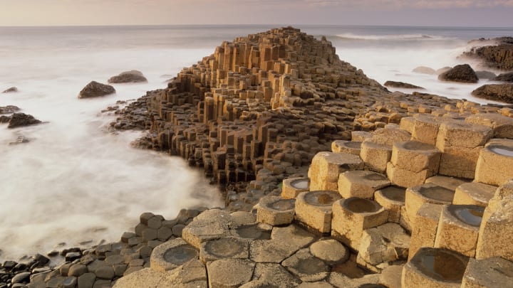 The Giant’s Causeway in County Antrim, Northern Ireland.