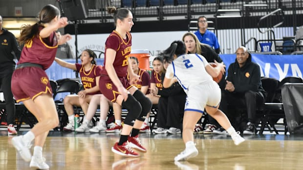 Willa Chinn, 20, scored 22 points for Lakeside of Seattle in a Class 3A girls basketball quarterfinal win over Seattle Prep.
