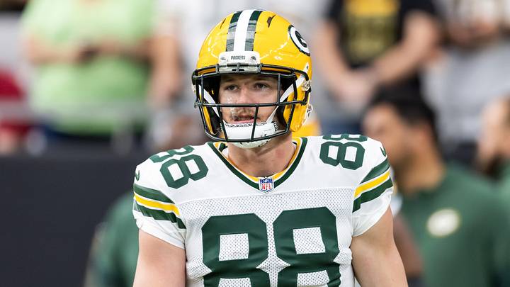 Green Bay Packers tight end Luke Musgrave