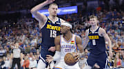 The Thunder are favored to beat the Nuggets in the second round.