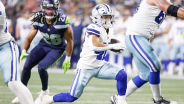 Dallas Cowboys running back Deuce Vaughn