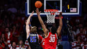 BYU guard Richie Saunders (15) leads the Cougars against VCU in Thursday's opening round of the NCAA Tournament.