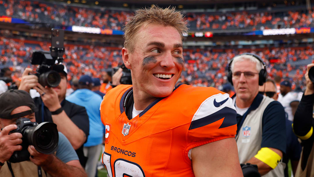 Denver Broncos QB Bo Nix