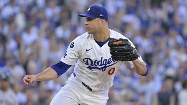 Former Los Angeles Dodgers pitcher Jack Flaherty Former Los Angeles Dodgers pitcher Jack Flaherty