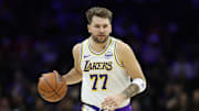 Los Angeles Lakers guard Luka Doncic.