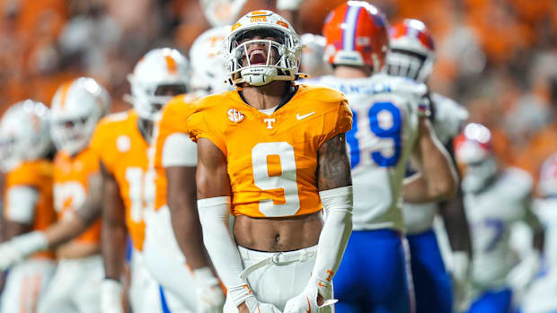 Tennessee defensive back Jakobe Thomas