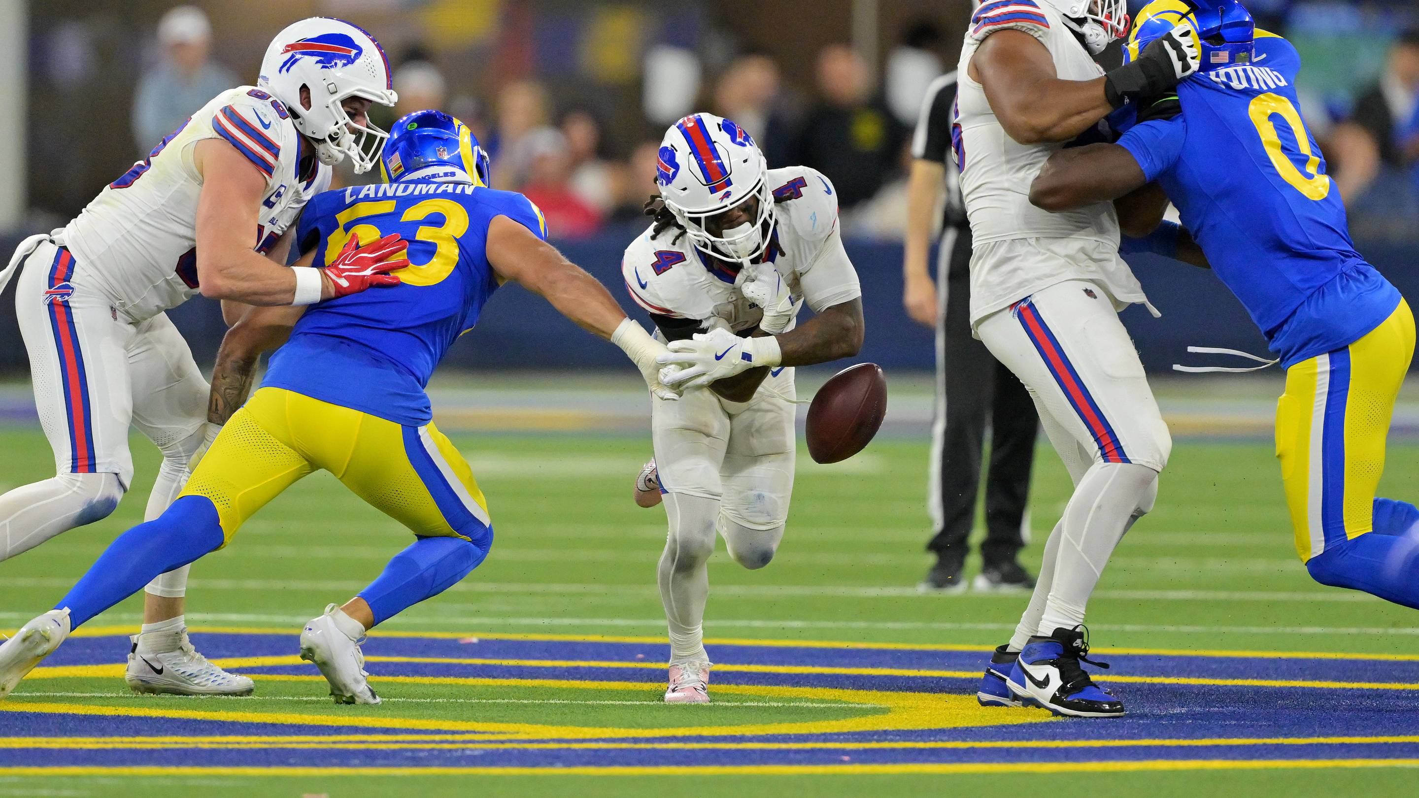 Joe Brady Puts James Cook on Notice as Bills RB's Fumbling Issues Continue