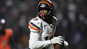 There's no looking back at last season's failure in the state finals, the Central East Bengals are now looking straight ahead to their state-title date at Saddleback College on Dec. 13 against unbeaten Pacifica Oxnard. Bayon Harris had touchdown catches of 49 and 30 yards on Saturday night in Pittsburg and now has 25 on the season.  Central East moved inside the Top 25 in the state rankings this week. 