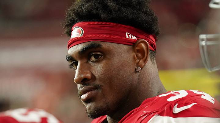San Francisco 49ers defensive end Romello Height
