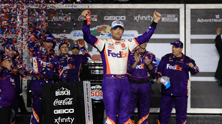 Denny Hamlin, Joe Gibbs Racing, Daytona 500, NASCAR