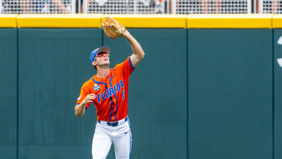 Florida Gators center fielder Michael Robertson is entering the transfer portal