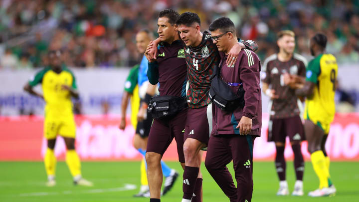 México sufrió la lesión de Edson Álvarez
