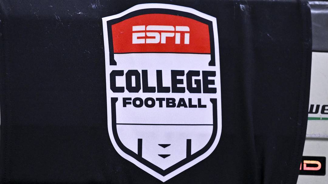 Dec 27, 2025; Houston, TX, USA; A detail view of ESPN College Football logo on a TV camera prior to the game between the Houston Cougars and the Louisiana State Tigers at NRG Stadium. Mandatory Credit: Maria Lysaker-Imagn Images Dec 27, 2025; Houston, TX, USA; A detail view of ESPN College Football logo on a TV camera prior to the game between the Houston Cougars and the Louisiana State Tigers at NRG Stadium. Mandatory Credit: Maria Lysaker-Imagn Images