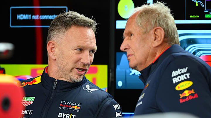 Christian Horner, Dr. Helmut Marko, Red Bull, Formula 1