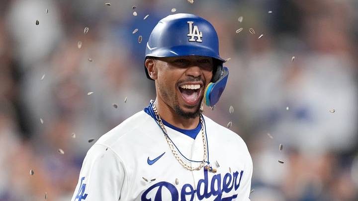 Los Angeles Dodgers shortstop Mookie Betts.