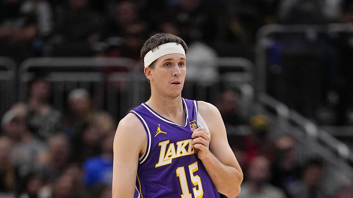 Los Angeles Lakers guard Austin Reaves.
