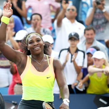 Serena Williams shot down rumors she was returning to tennis in a post to social media.