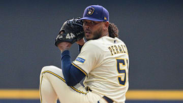 Milwaukee Brewers starting pitcher Freddy Peralta