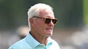 Jul 28, 2025; Berea, OH, USA; Cleveland Browns managing and principal partner Jimmy Haslam  during training camp at CrossCountry Mortgage Campus. Mandatory Credit: Ken Blaze-Imagn Images