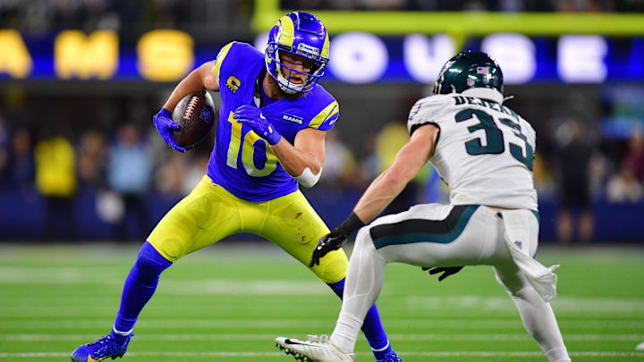 The Eagles are 6-point favorites in a rematch against the Rams.