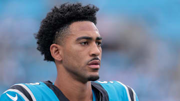 Carolina Panthers quarterback Bryce Young