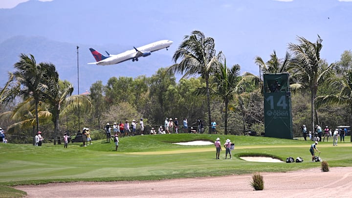 A view of the 14th hole at the Mexico Open at Vidanta