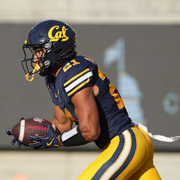 Cal wide receiver Jacob De Jesus 