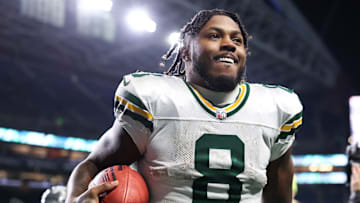 Green Bay Packers running back Josh Jacobs