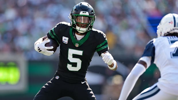 New York Jets wide receiver Garrett Wilson