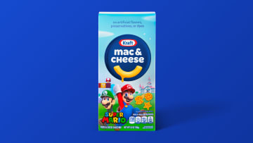 Kraft Mac and Cheese Super Mario Power-Up Shapes 