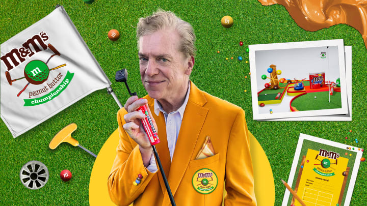 Christopher McDonald for the M&M'S Peanut Butter Championship